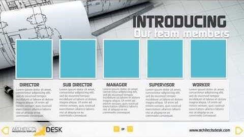 Architects Desk powerpoint Presentation preview