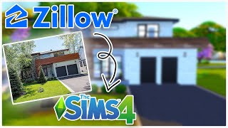 CAN I BUILD THIS HOUSE FROM ZILLOW IN THE SIMS 4? 🏡 + A Look Into My Build/Buy CC Folder