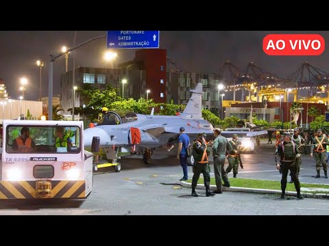 Chegada dos Novos Caças Gripen da Força Aérea Brasileira 🇧🇷