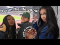 Day in the life japan grwm hair  makeup and how i do my nails at home  messi soccer game in tokyo