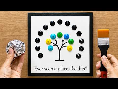WOW 02 — Spring Through the Train Window | Acrylic Painting Tutorial