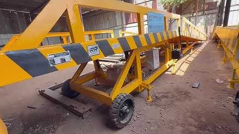 Mobile Dock Ramp by JOIST Material Handling Equipment Manufacturer