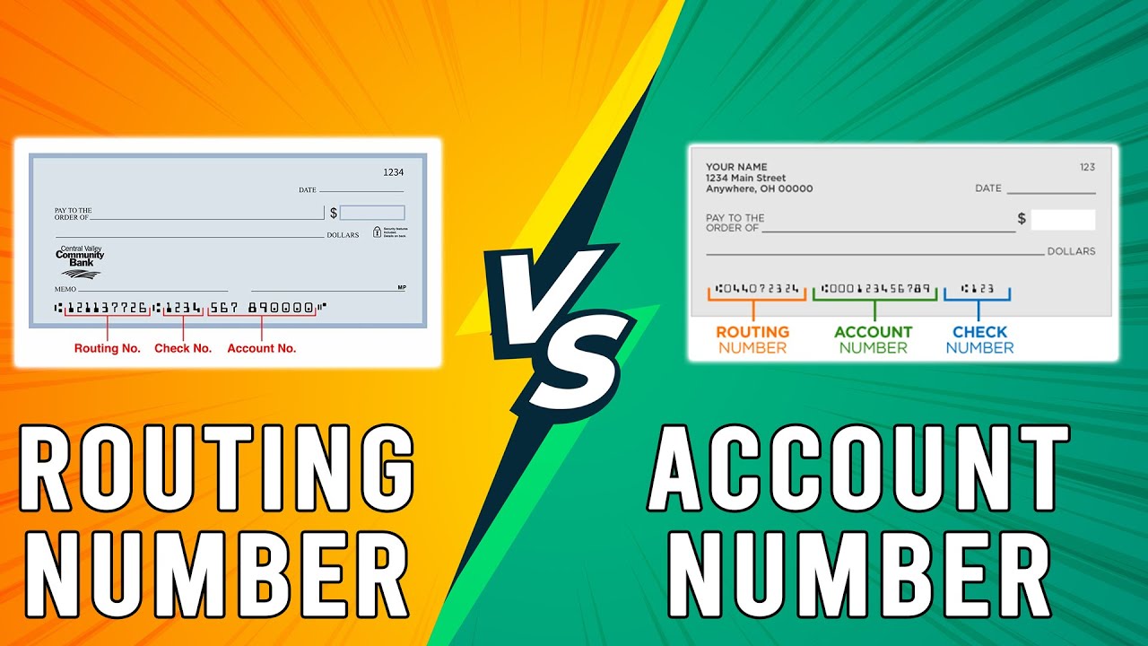 Routing Number Vs Account Number What s The Difference Everything Routing Number Vs Account Number What s The Difference Everything