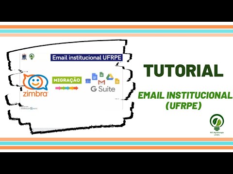 Tutorial | E-mail Institucional UFRPE