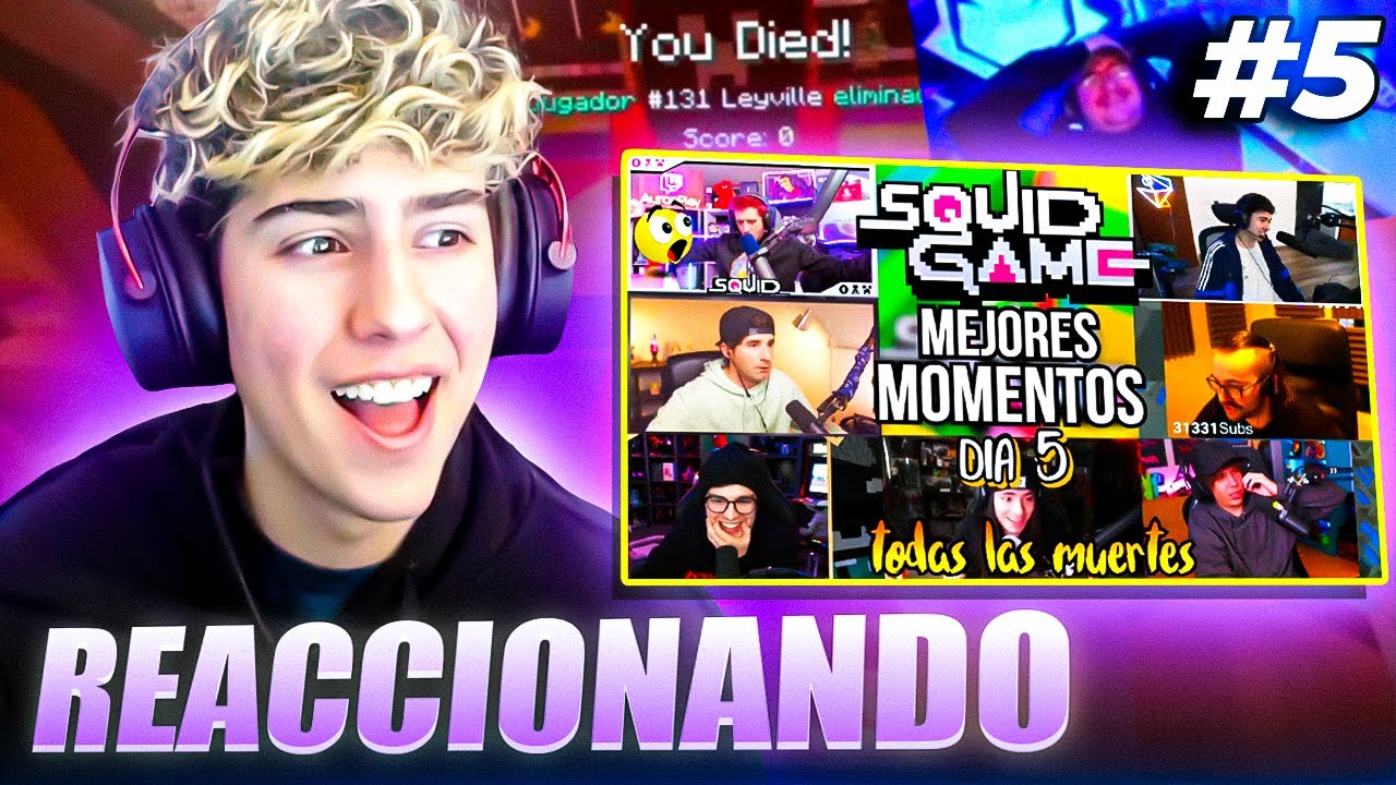 NOOO RODEZEL!😭LOS $100,000 | REACCIONANDO A LAS ELIMINACIONES DEL SQUID ...