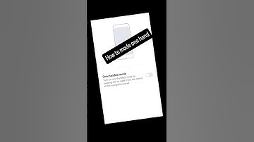 poco c65#//poco c65 me one hand mode kaise kare//#shorts //#viralvideo //