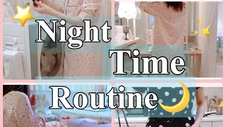 [Night time routine?]主婦のナイトルーティン・夜ご飯の支度から寝るまで