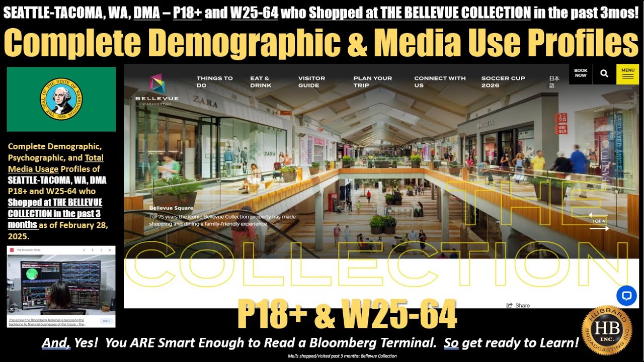 Seattle Dma HUBBARD Seattle DMA BELLEVUE COLLECTION P18+ & W25 64 R12025B – SOEFA ...
