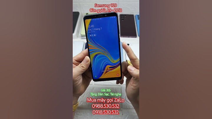 Đánh giá điện thoại galaxy a9 2023