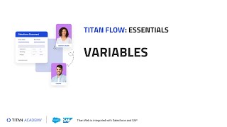 Salesforce Automation Process with Titan Flow - Variables