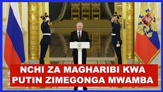 HUYU NDIE RAIS VLAMIR PUTIN, AMEAPISHWA TENA KUONGOZA URUSI KWA MUHULA WA TANO, LICHA YA VIKWAZO