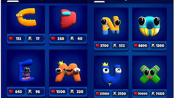 Merge ALPHABET LORE Run (A-X)⭐️⭐️⭐️⭐️⭐️#games #mergealphabetlorerun @GamesAlphabet