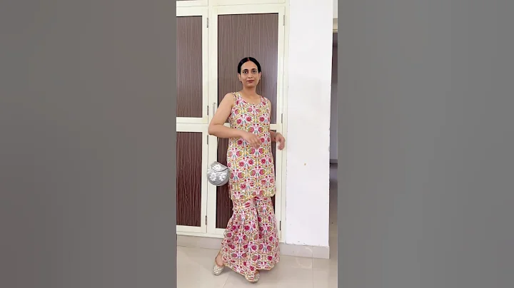 Myntra kurta set | Sharara Set |  #myntra #myntrahaul #kurtasethaul #fashion #desi #fyp #ethnicwear