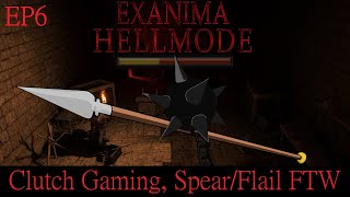 HELLMODE 1.0!!!! - LvL2 Clutch Ender Part1 - No Heals? No Problem.   - EP6 - Exanima