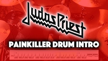 How To Play Judas Priest Painkiller Intro - Drum Lesson