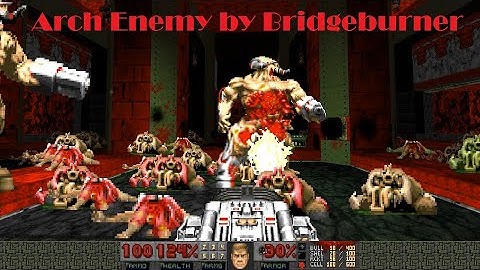 Doom 2: Arch Enemy by Bridgeburner - 1000 line community project - UV 1st try