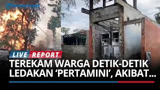 Detik-detik Tiga Kali Ledakan! Pertamini di Bondowoso Terbakar, 3 Pekerja Alami Luka Bakar
