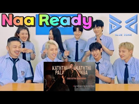 K-pop idol's reaction to the passionate Tamil MV🔥LEO - Naa Ready✨@BzBoys