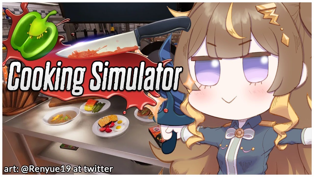 【Cooking Simulator】the power of KNIVES in my anime chef girl soul【hololive Indonesia 2nd Generation】