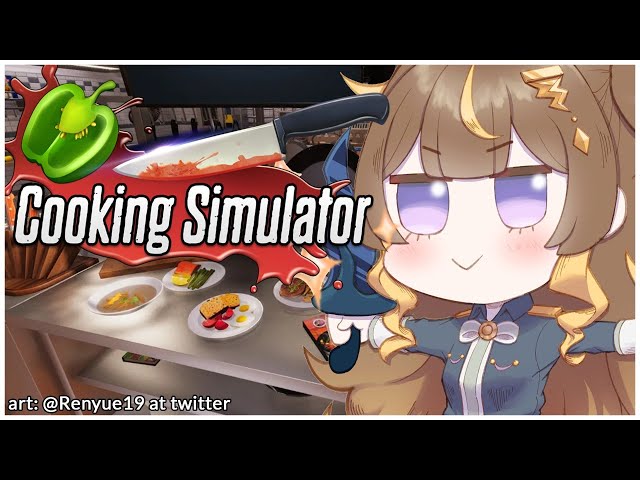 【Cooking Simulator】the power of KNIVES in my anime chef girl soul【hololive Indonesia 2nd Generation】のサムネイル