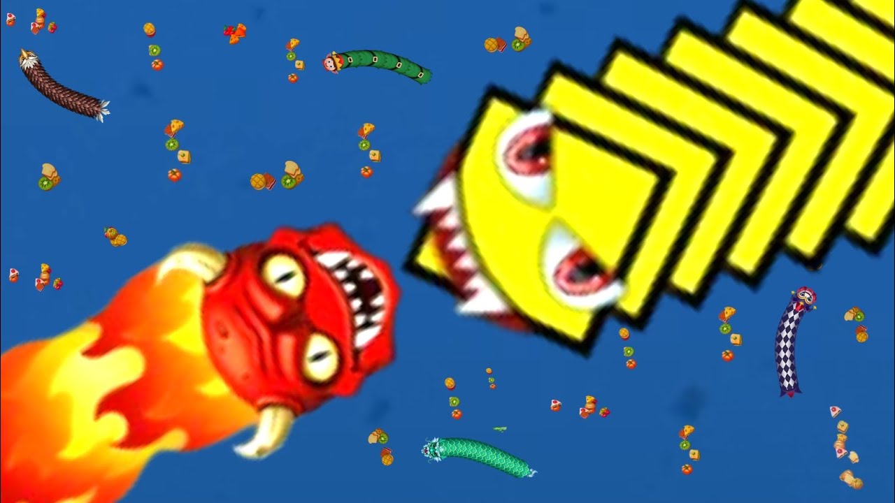 🐍WORMSZONE.IO / Snake Top 01/#ep12  gameplay video/#wormszone#snake #gaming #snakegame 