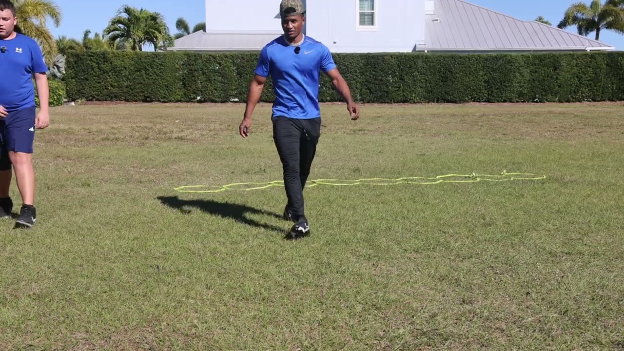 Mic’d Up Lineman Speed Training — This Was WAY Harder Than It Looks 😳