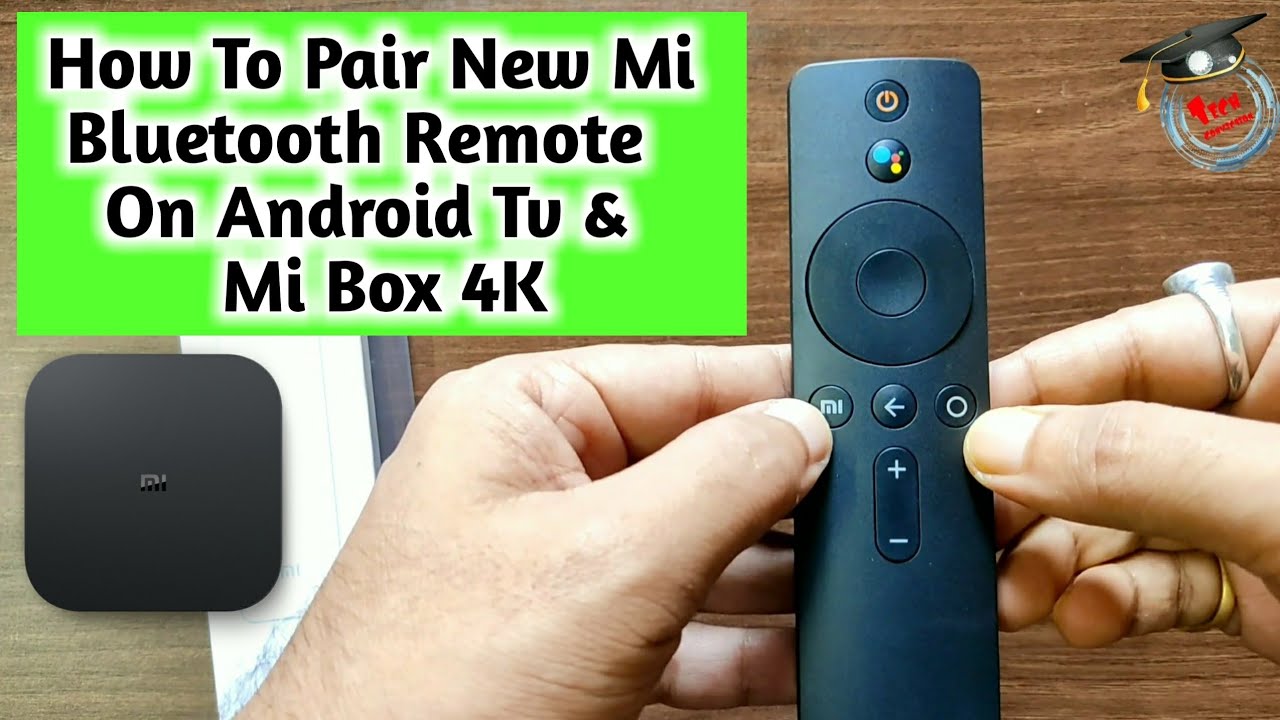 Pairing the Remote Control for Android TV