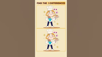 Find The 3 Differences - #260 #spotthe3differences