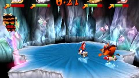 Crash Bash - Team Battle gameplay (Rus comment) part12