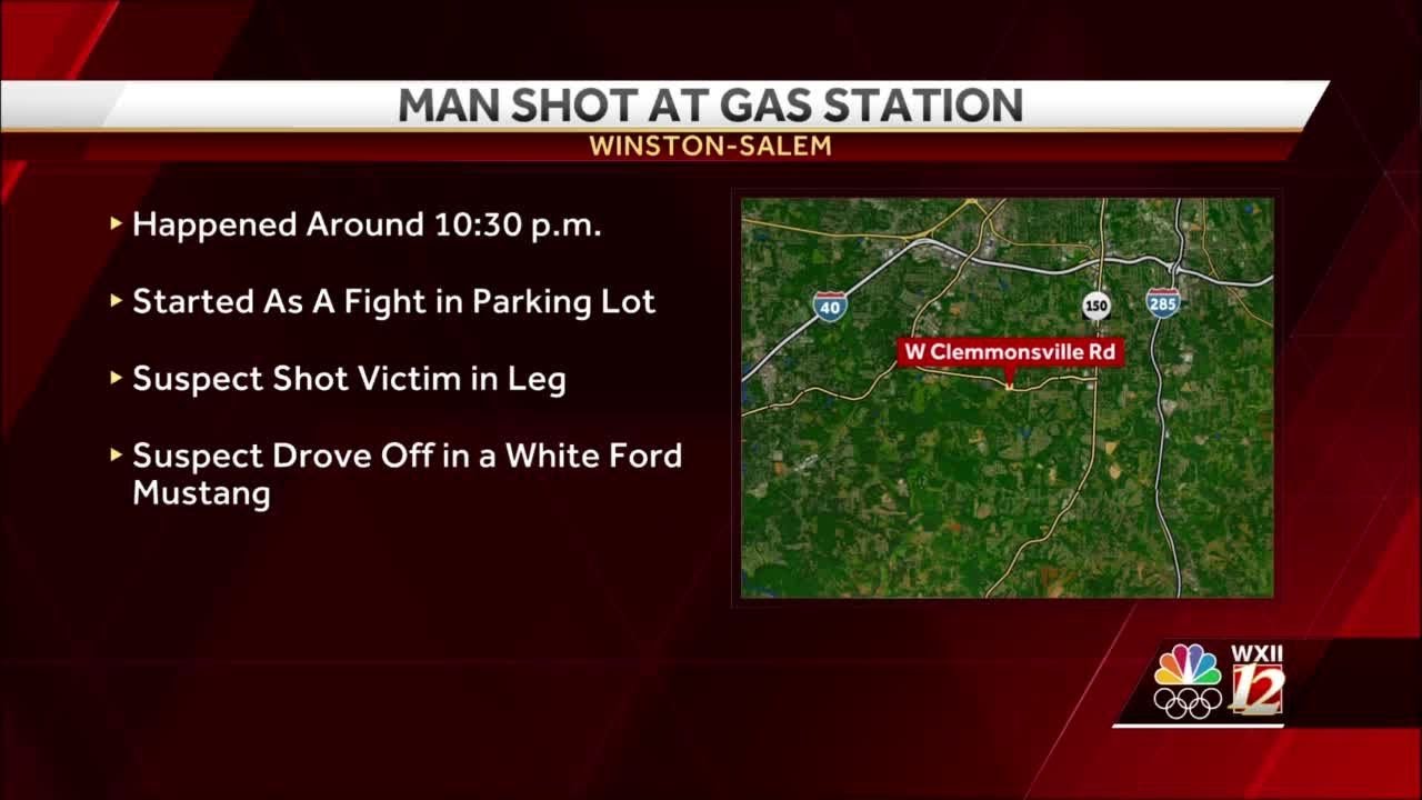 Gas station parking lot fight in Winston-Salem leads to man being shot ...