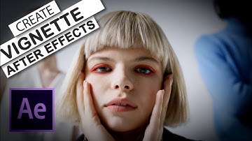 How To Make A VIGNETTE In Adobe After Effects (Tutorial)