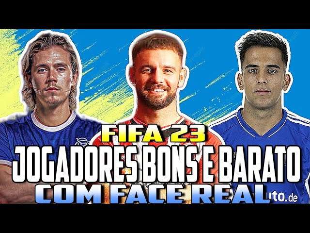 FIFA 23 - JOGADORES JOVENS E PROMISSORES COM FACE REAL PARA SEU MODO  CARREIRA REALISTA! Parte 3 
