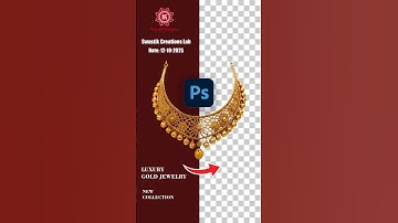 Jewelry Background Remove in Seconds! 💎 Photoshop Quick Trick #shorts #photoshop