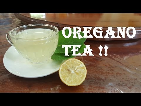 How to make oregano tea at home. Very Easy!