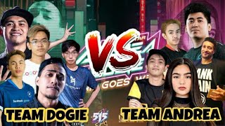 Team Andrea(raffleesia) Vs Team Dogie(ohmyveenus) 1v1 | 515 All-Star Showdown | Bagsakan Legends