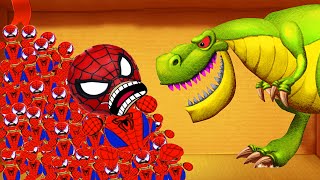 ALL The Spider Man Vs Scary Machine | Kick The Buddy