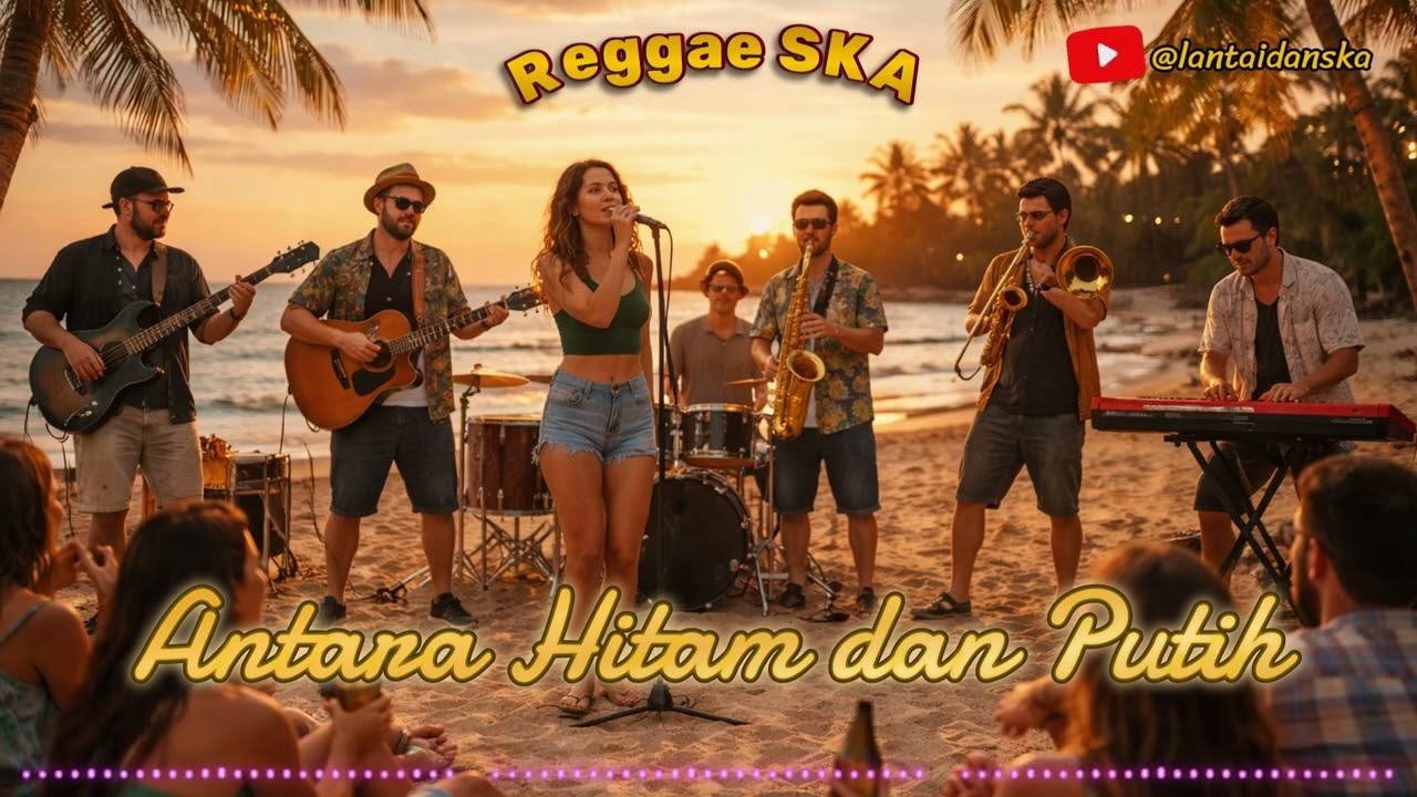Bergulung Ombak Laut Biru - Antara Hitam Dan Putih HELEN - Reggae SKA Version - SKA Vibe Cover
