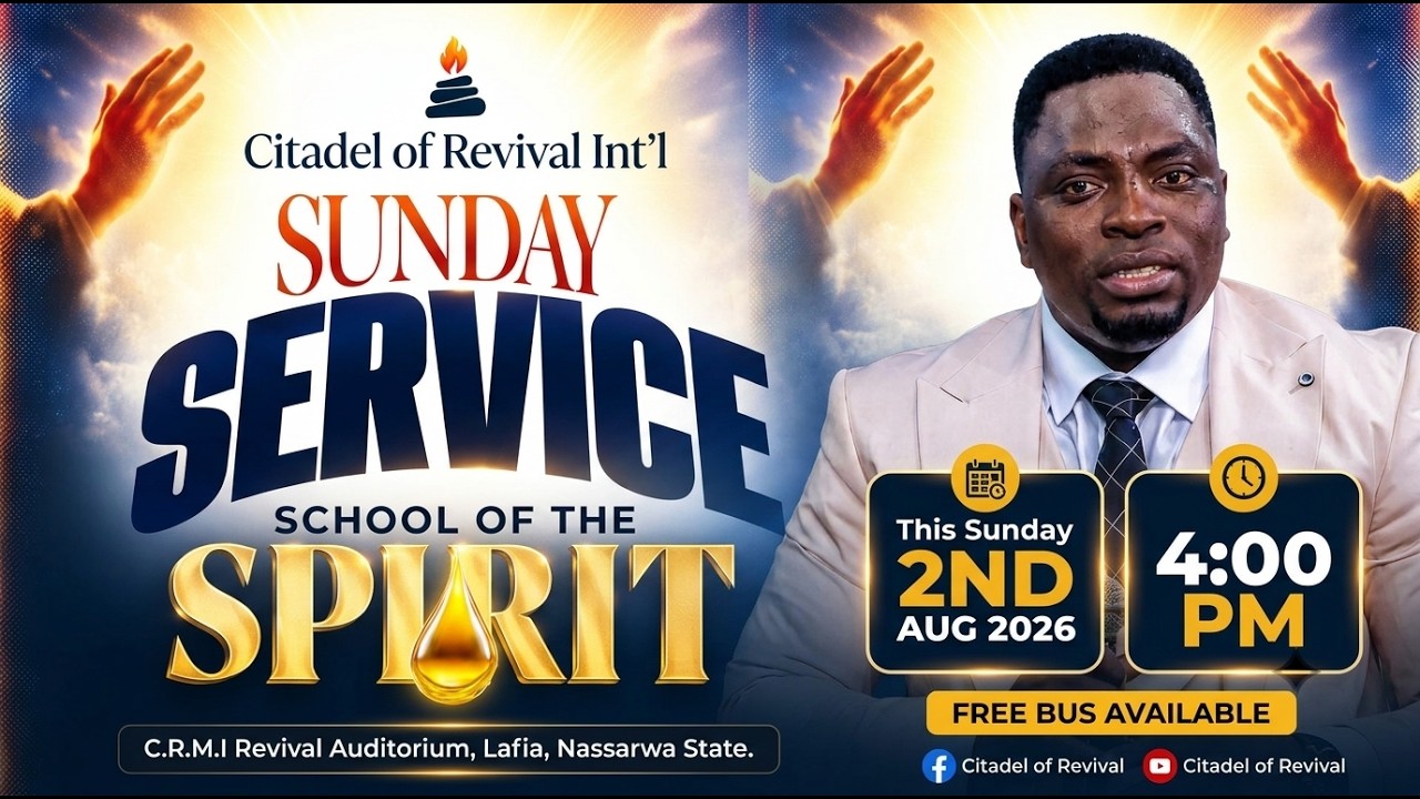SCHOOL OF THE SPIRIT /02/08/2026 | Apostle Felix Akuta