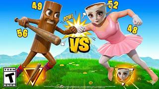 TUNG TUNG SAHUR vs BALLERINA CAPPUCCINA in Fortnite!