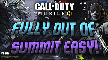 Call of Duty Mobile: *EASY* FULLY OUT AND UNDER SUMMIT MAP GLITCH AFTER PATCH (CODM S7 Glitches)