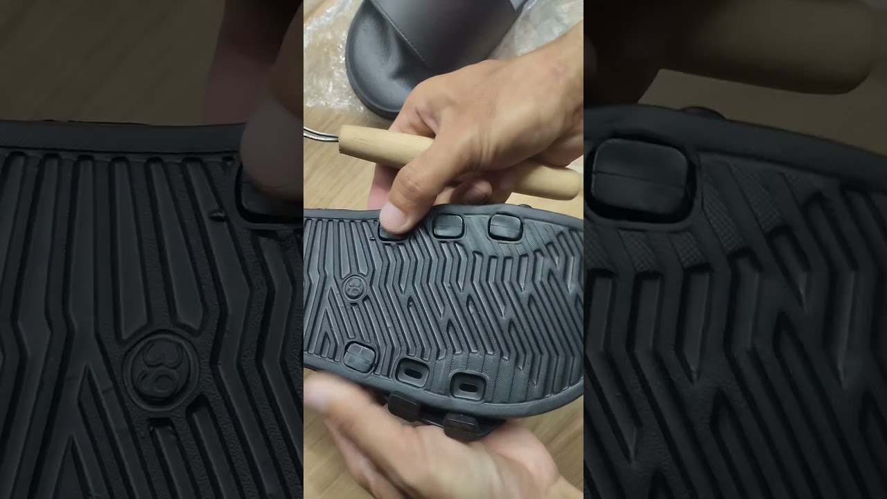 Cara pasang upper sandal slop tanpa lem