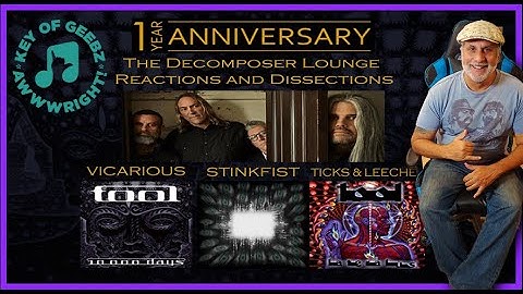 TOOL REACTION Vicarious, Stinkfist, Ticks & Leeches The Decomposer Lounge Music Reactions