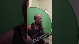 Gorillaz played over hip hop beat on #bassguitar  #guitar