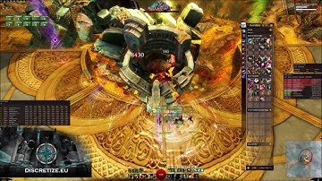 GW2 [dT] Raid Wing 6 (Mythwright Gambit) Boss 1 (Conjured Amalgamate) CM - Staff Weaver PoV