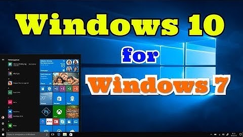 Theme Windows 10 for ► Windows 7 EASY!