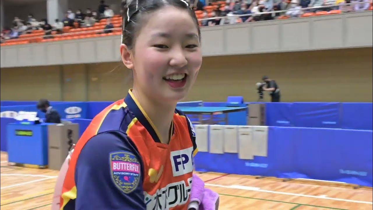 安藤はるか アイコラ ハイライト】女子準々決勝 平野美宇 vs 張本美和｜卓球 第4回パリ五輪日本代表選考会 - YouTube