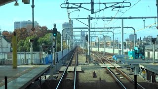 【2020.11】JR中央線三鷹～国分寺間ホーム延伸工事区間前面展望