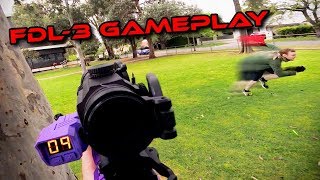 Nerf Fdl-3 Real Gameplay Single Flag Ctf