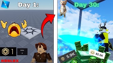 I Had 100 Days to Make a Roblox Game Go Viral... Here