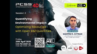 PCSS Webinar | Quantifying Environmental Impact: Optimizing Resources with Open BIM Quantities